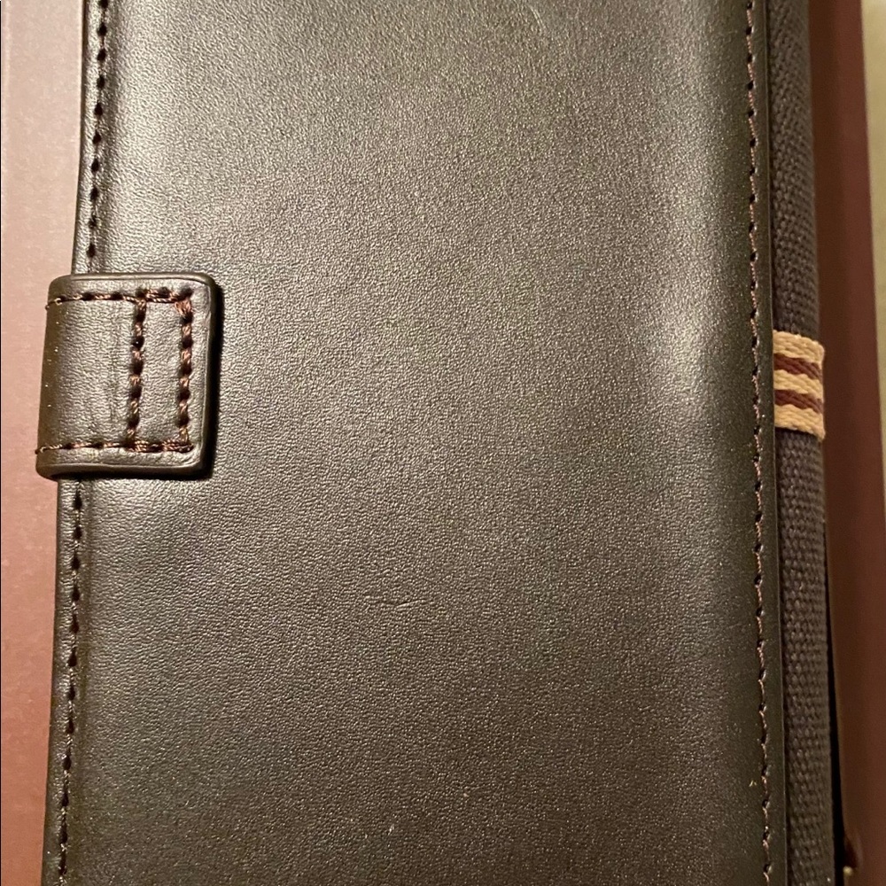 Canvas & leather Iphone case for 6s/ 7&8 plus - Picture 2 of 6
